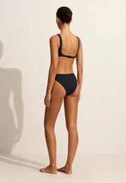 Nineties Classic Brief - Navy Crinkle - Matteau